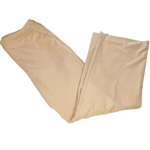 Talbots Women's Tan Heritage Boot Leg Trousers